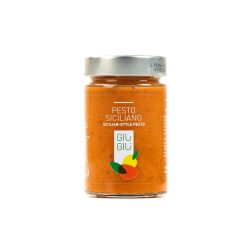 giù giù pesto siciliano gr. 200 sicilia siciliano prezzemolo e vitale